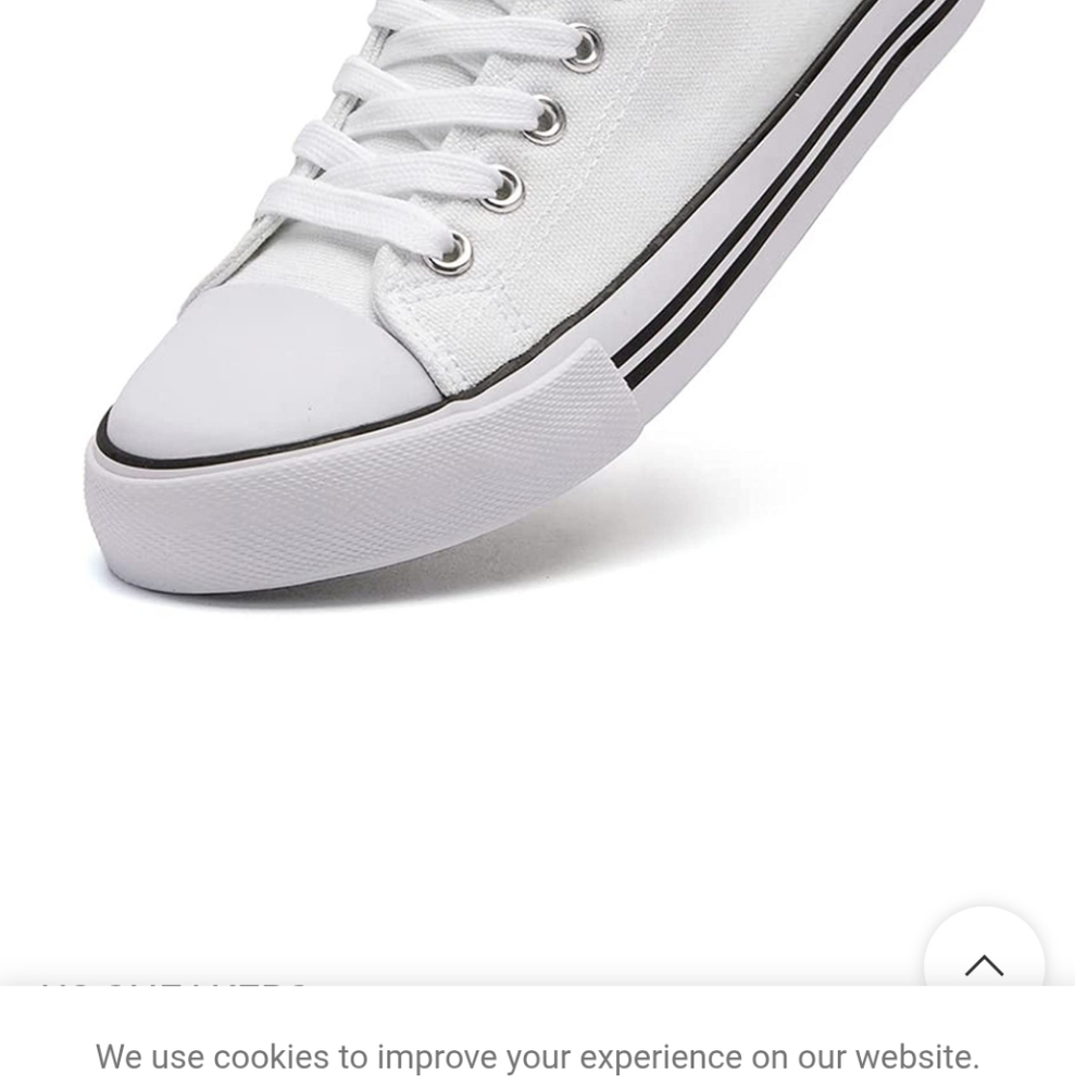 Epic Step Low Top Cap Toe Women's White Sneakers Size 6 - Picture 10 of 12